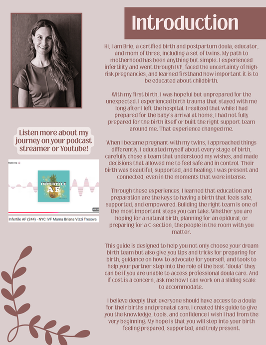 Blueprint for a Beautiful Hospital Birth